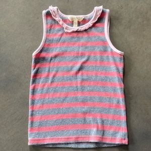 Girls Matilda Jane ruffled trim tank top